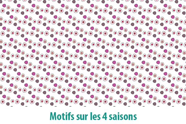 Motifs sur la 4 saisons