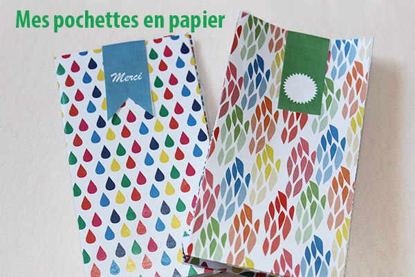 Les pochettes en papier DIY