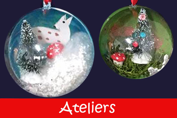 Atelier décorations de Noël