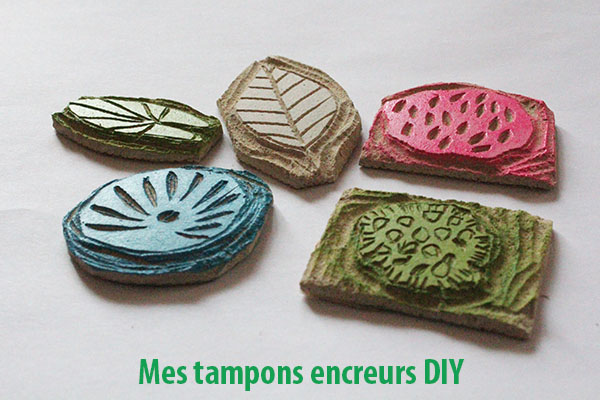 Tampons encreurs à réaliser DIY